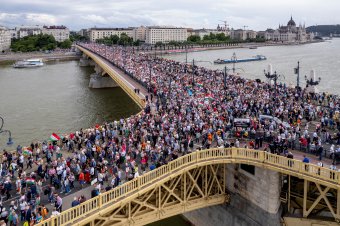 Orbán Viktor a Békemeneten: mi vagyunk Európa legnagyobb békehadtestje