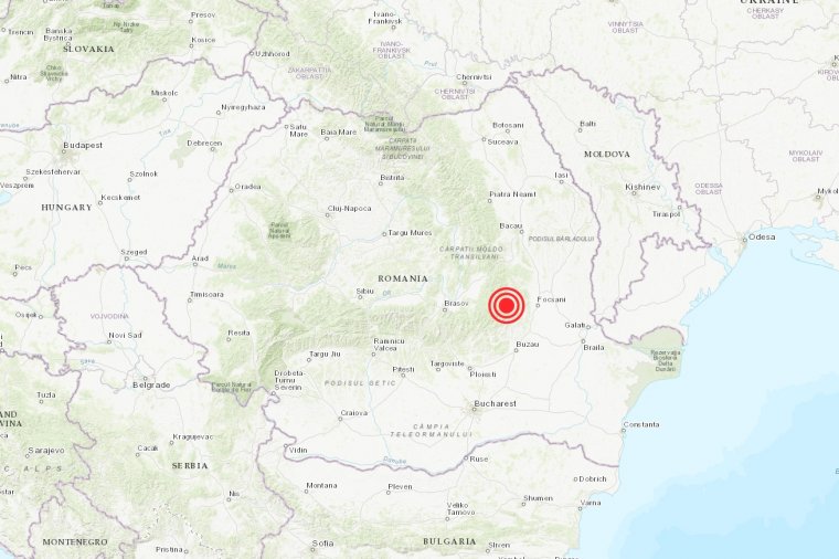 Sepsiszentgyörgytől 70 kilométerre volt a földrengés epicentruma