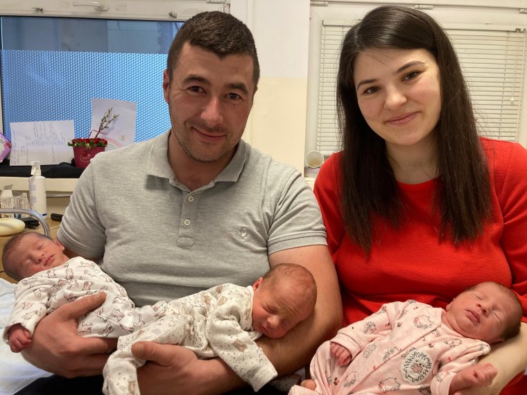 Hármas ikrek születtek a Csíkszeredai Megyei Sürgősségi Kórházban