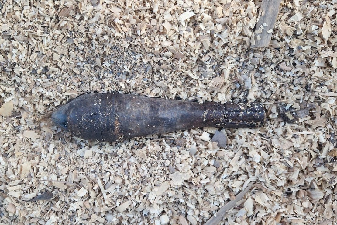 Világháborús lövedéket találtak Salamáson