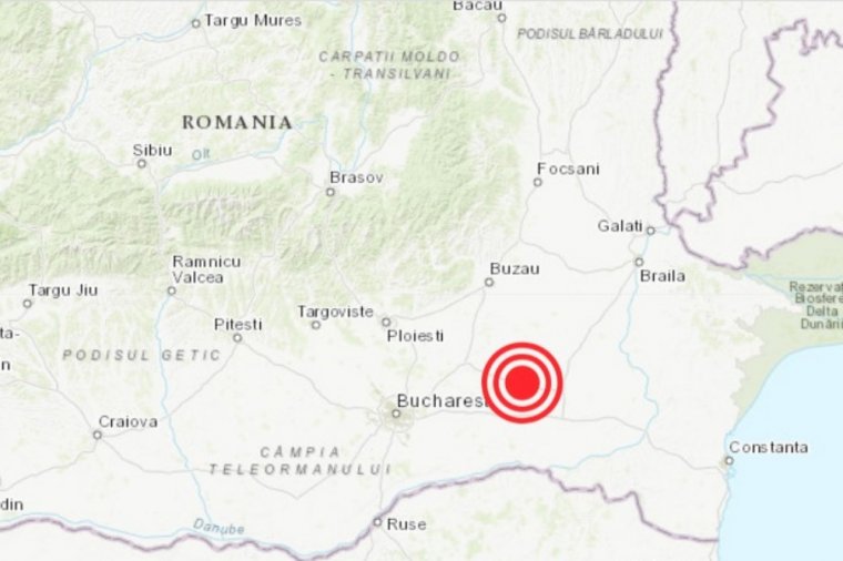 Tíz perccel éjfél előtt rengett a föld, ezúttal Románia déli részén