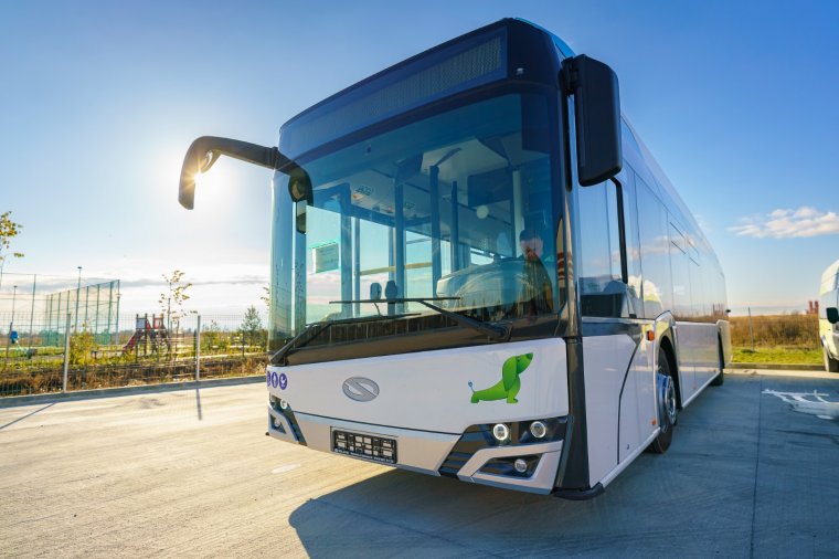 Adventkor már elektromos buszokkal közlekedhetnek a sepsiszentgyörgyiek