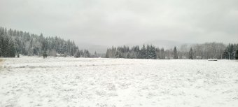 Havazott Kovászna megye hegyvidékén