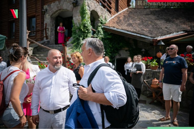 Napokkal a tusványosi előadás előtt Romániába jött Orbán Viktor