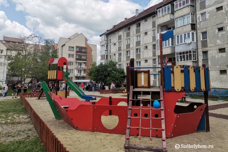 Budapesti játszótér költözött Gyergyószentmiklósra