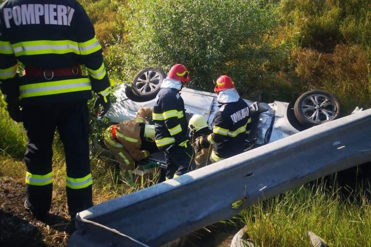 Súlyos baleset az autópályán Maroskece és Radnót között
