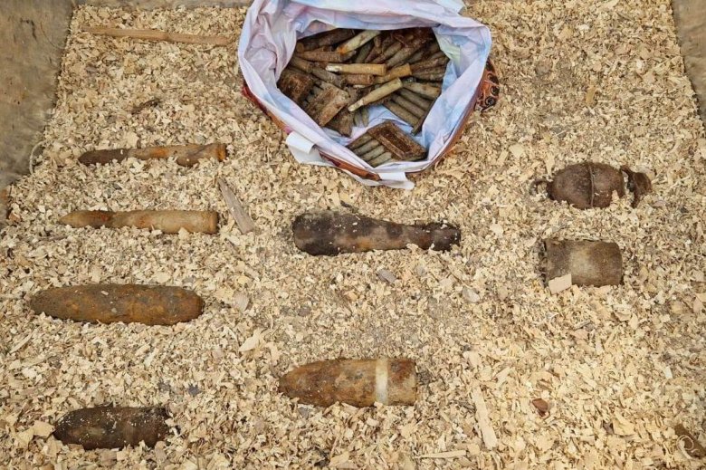 Fémdetektorral ment a Rugát-tetőre, világháborús lőszereket talált