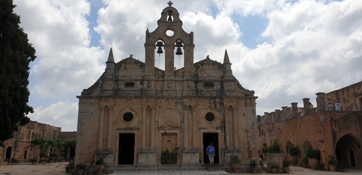 A krétaiak szent helye: az Arkádi-kolostor •  Fotó: Kocsis Károly