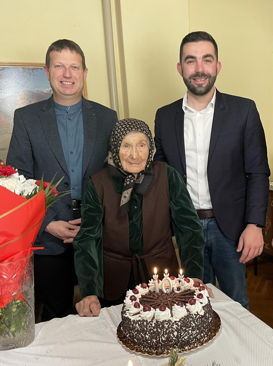 Székelykeresztúr 103 éves lakóját köszöntötték