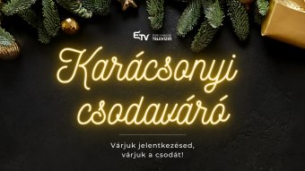 Karácsonyi csodaváró zenei vetélkedő az Erdély TV-ben