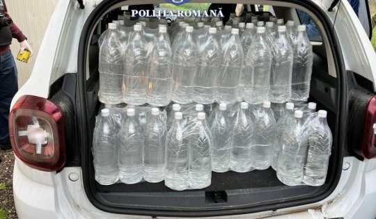 Hatszáz liter illegálisan forgalmazott alkoholra csaptak le a rendőrök