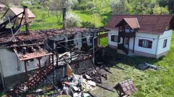 Leégett a felsősófalvi reformátusok gyülekezeti otthona