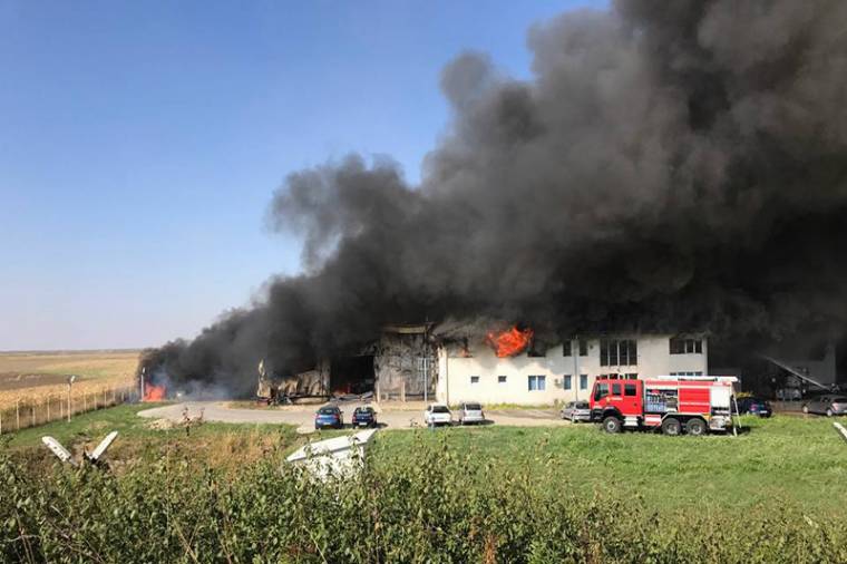 Tűz ütött ki egy autóalkatrész-gyárban