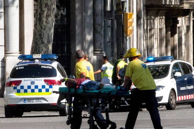 Terrortámadás Barcelonában