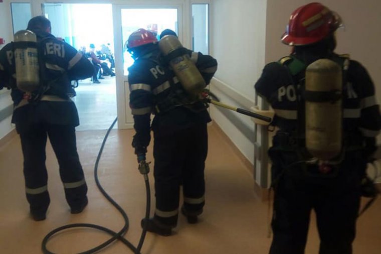Tűz ütött ki egy kórházban – ketten megsérültek