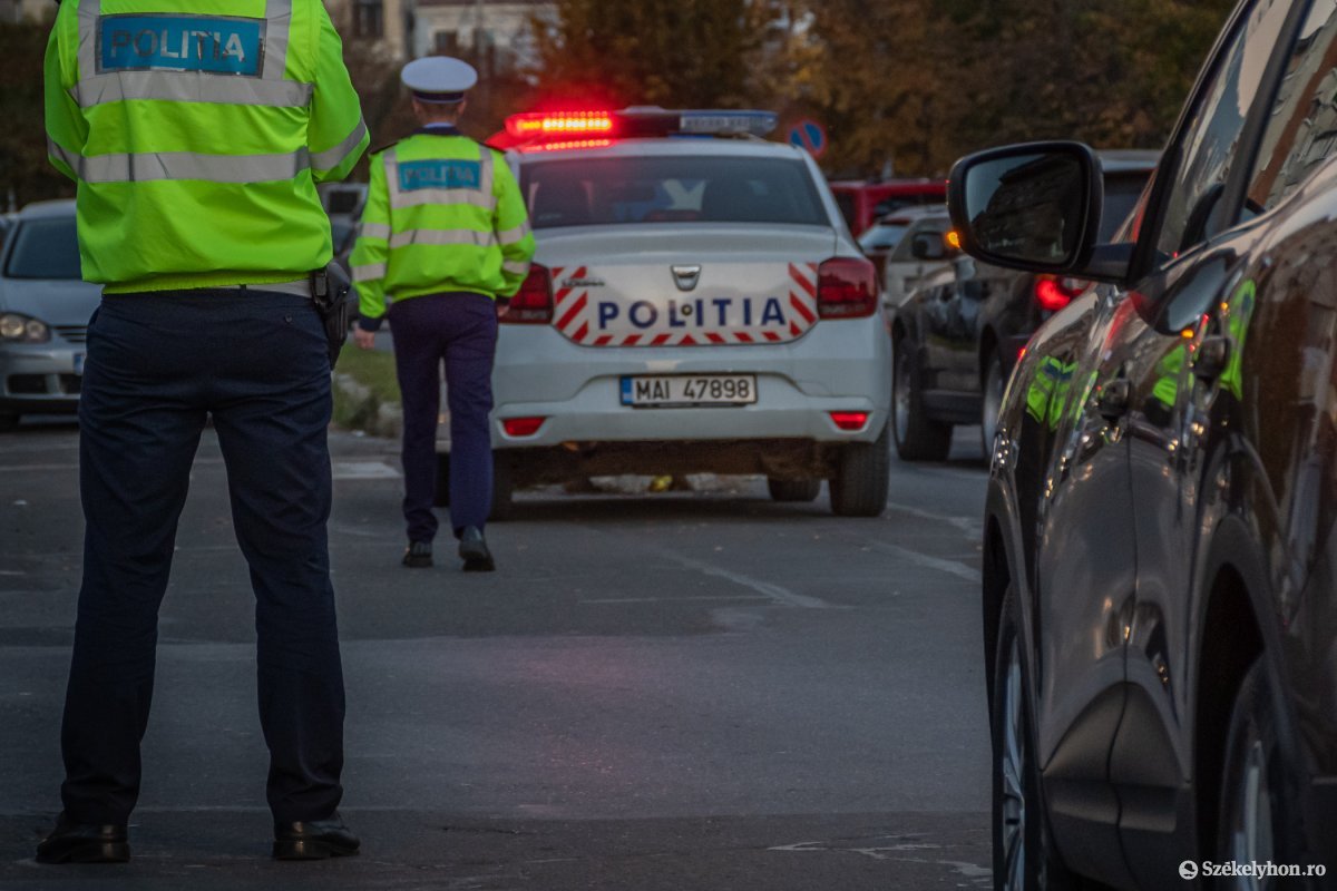 Több mint egy tucat olyan személyt igazoltattak a rendőrök Kolozsváron, aki kábítószer hatása alatt vezetett