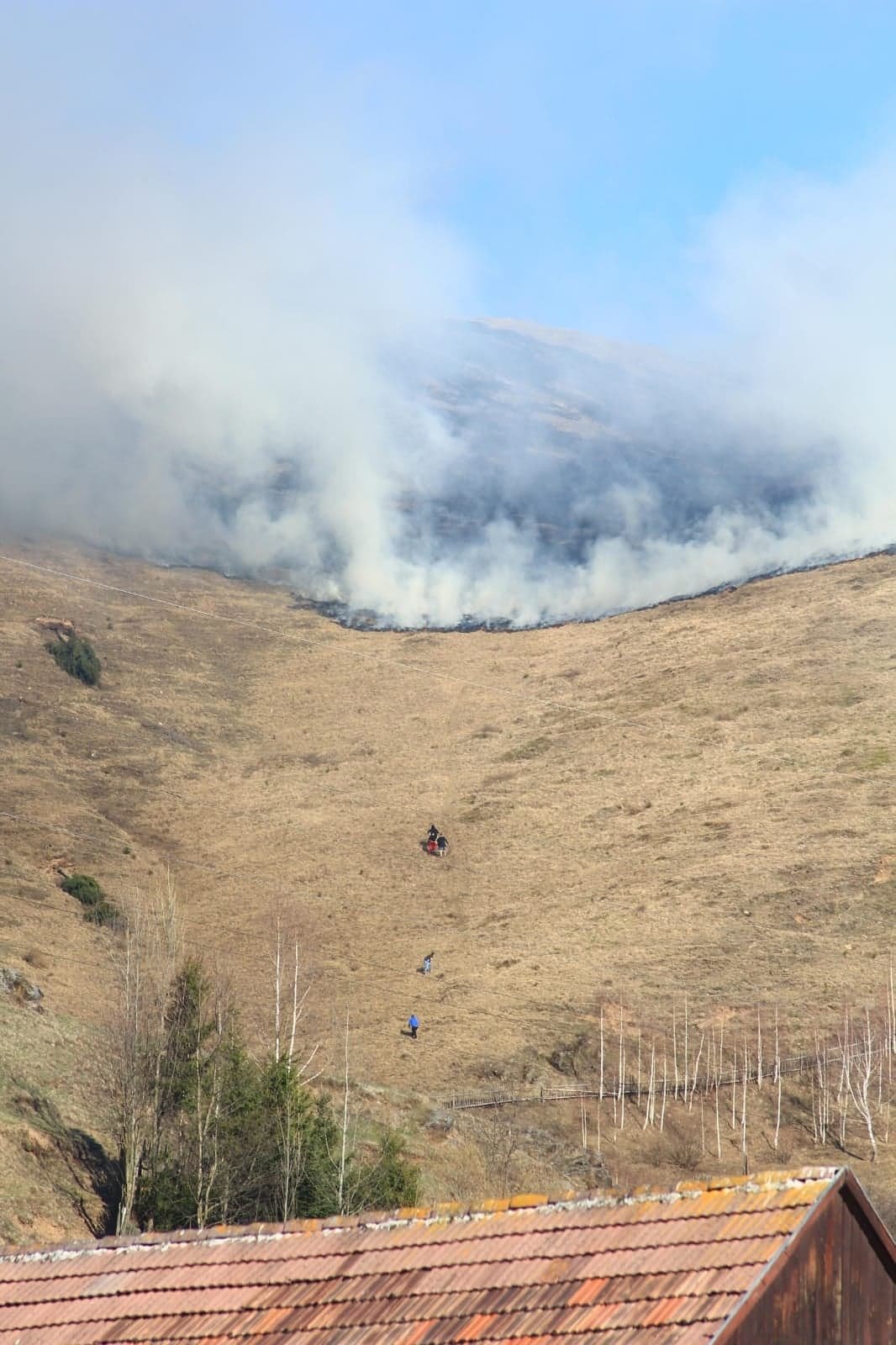 Hargita megye: öt helyen is felcsaptak a lángok egyetlen délután alatt