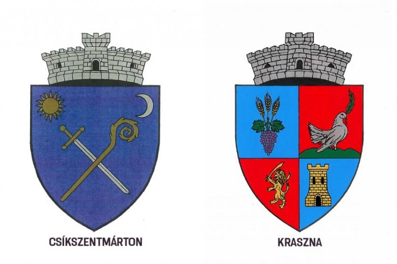 Csíkszentmárton és Kraszna címereit is elfogadta a kormány
