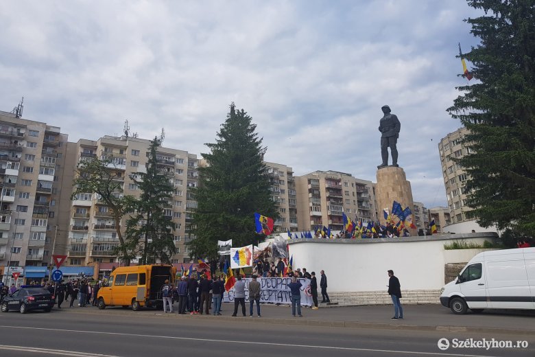 A helyi románok nem értették, mit ünnepelnek nemzettársaik Sepsiszentgyörgyön