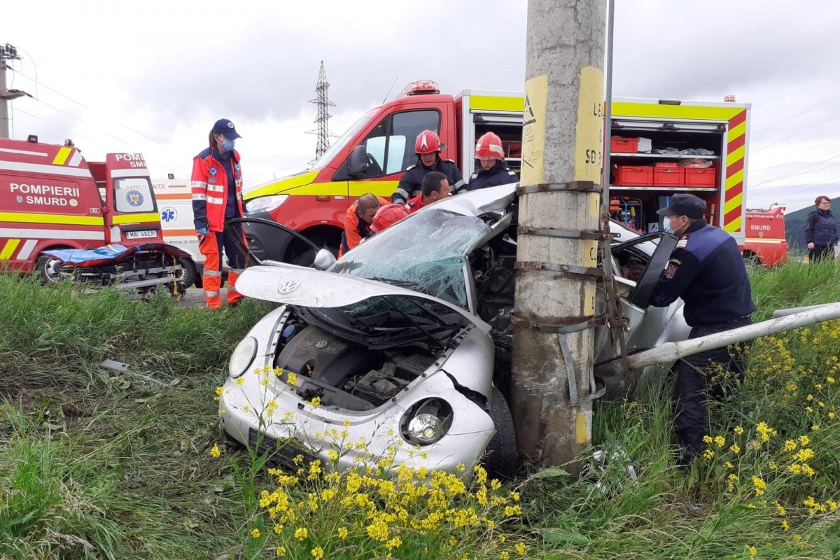 Súlyos baleset Csíkszereda határában, roncsok közül kellett kimenteni a sérültet