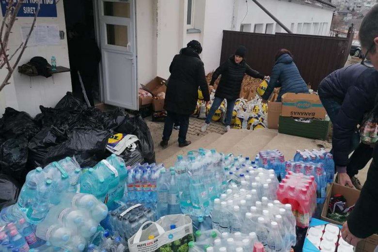 Hargita megyei szervezetek vittek adományt az ukrán határhoz