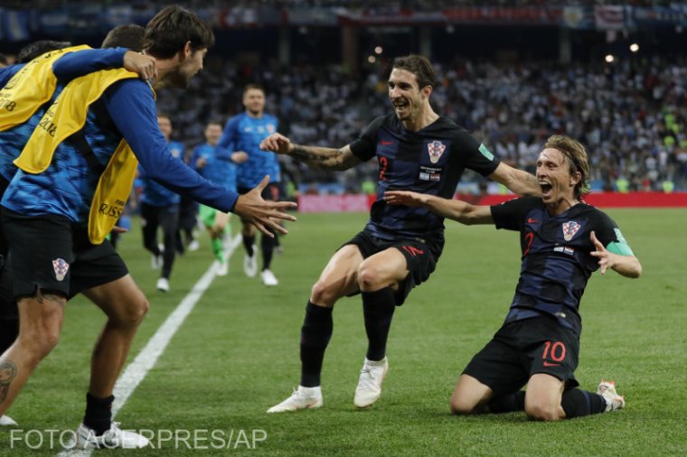 Méretes zakót kaptak Messiék a horvátoktól a futballvébén
