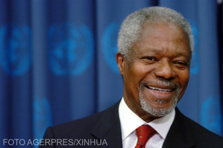Meghalt Kofi Annan volt ENSZ-főtitkár