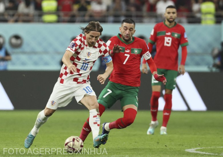 A kisdöntőben is elmaradt a marokkói csoda, a horvátok nyerték a bronzot