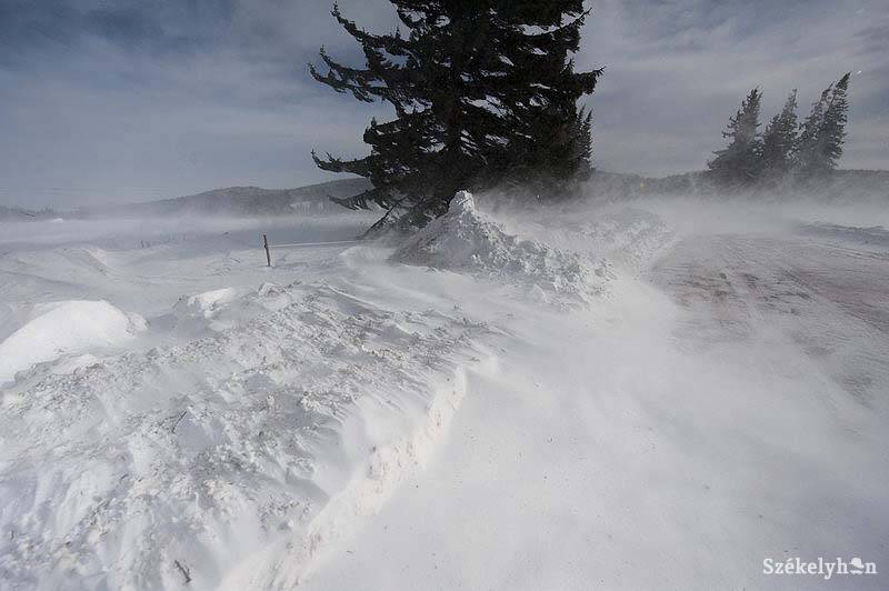 Hóviharokra kell számítani a hegyvidéken Kolozs megyében