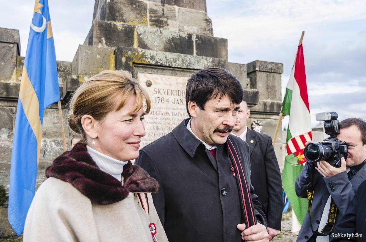 Székelyföldre látogat a magyar köztársasági elnök felesége