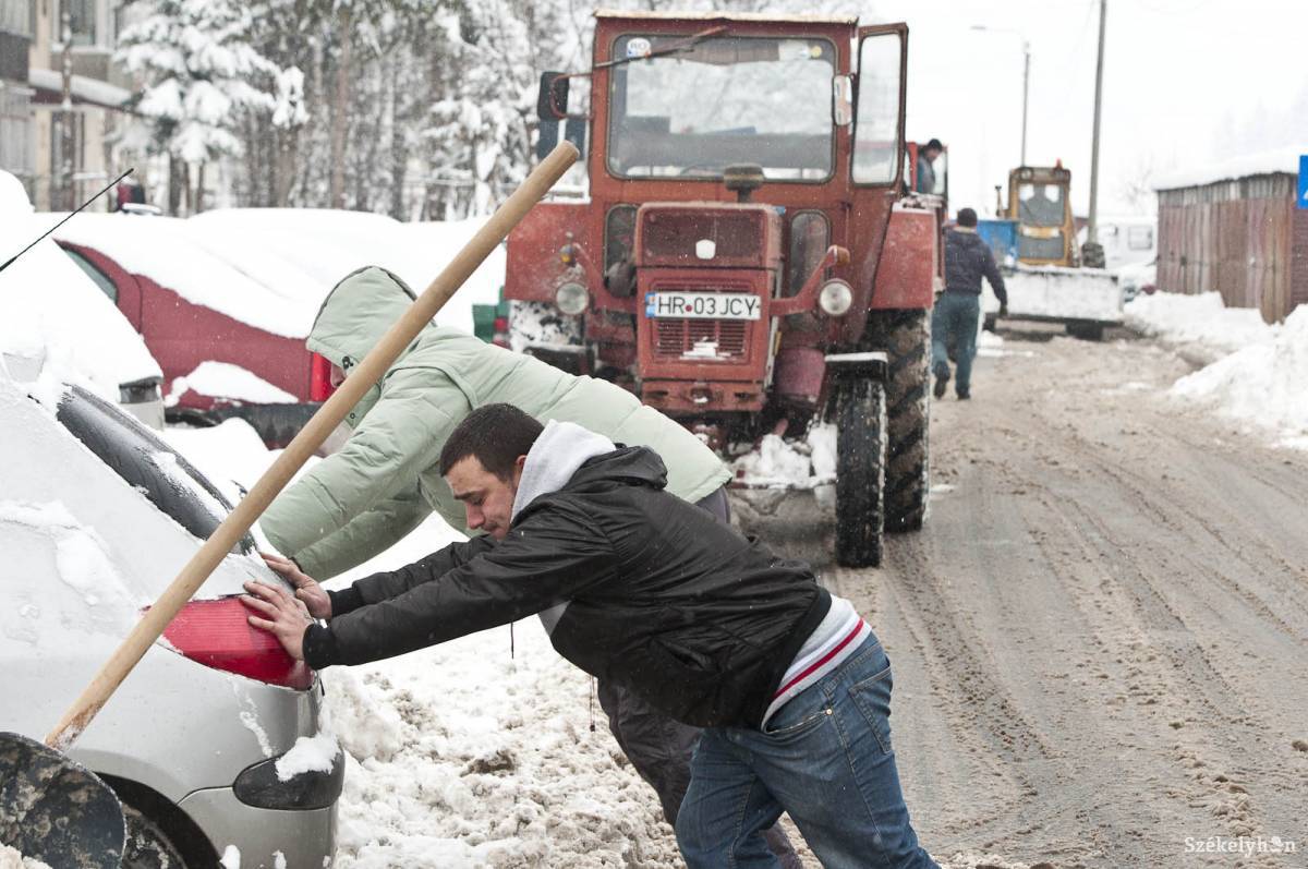 Nem szabadna felkészületlenül érje a Hargita megyei utak karbantartóit a tél