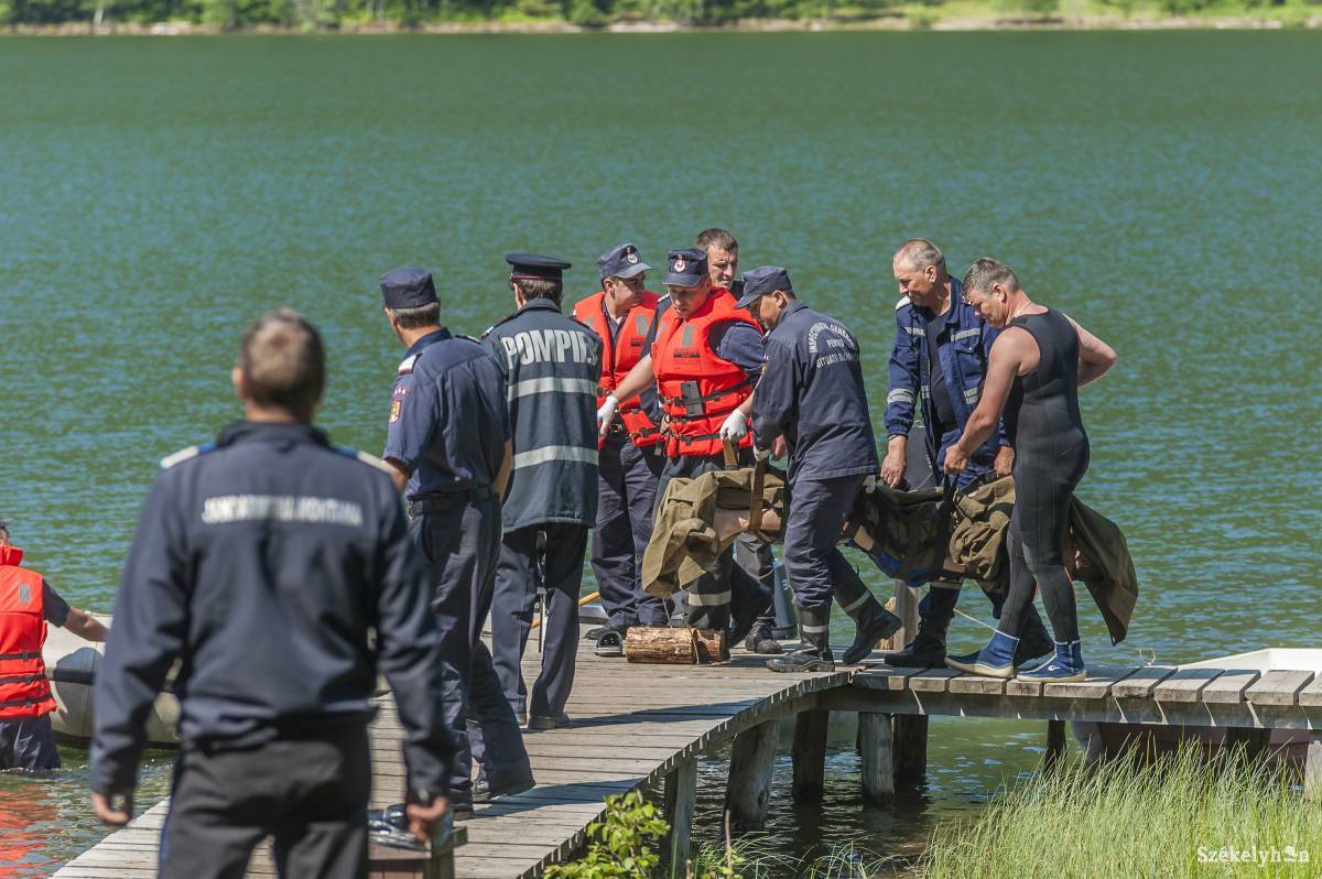 Holtan találták meg a Szent Anna-tóban a kiskorút