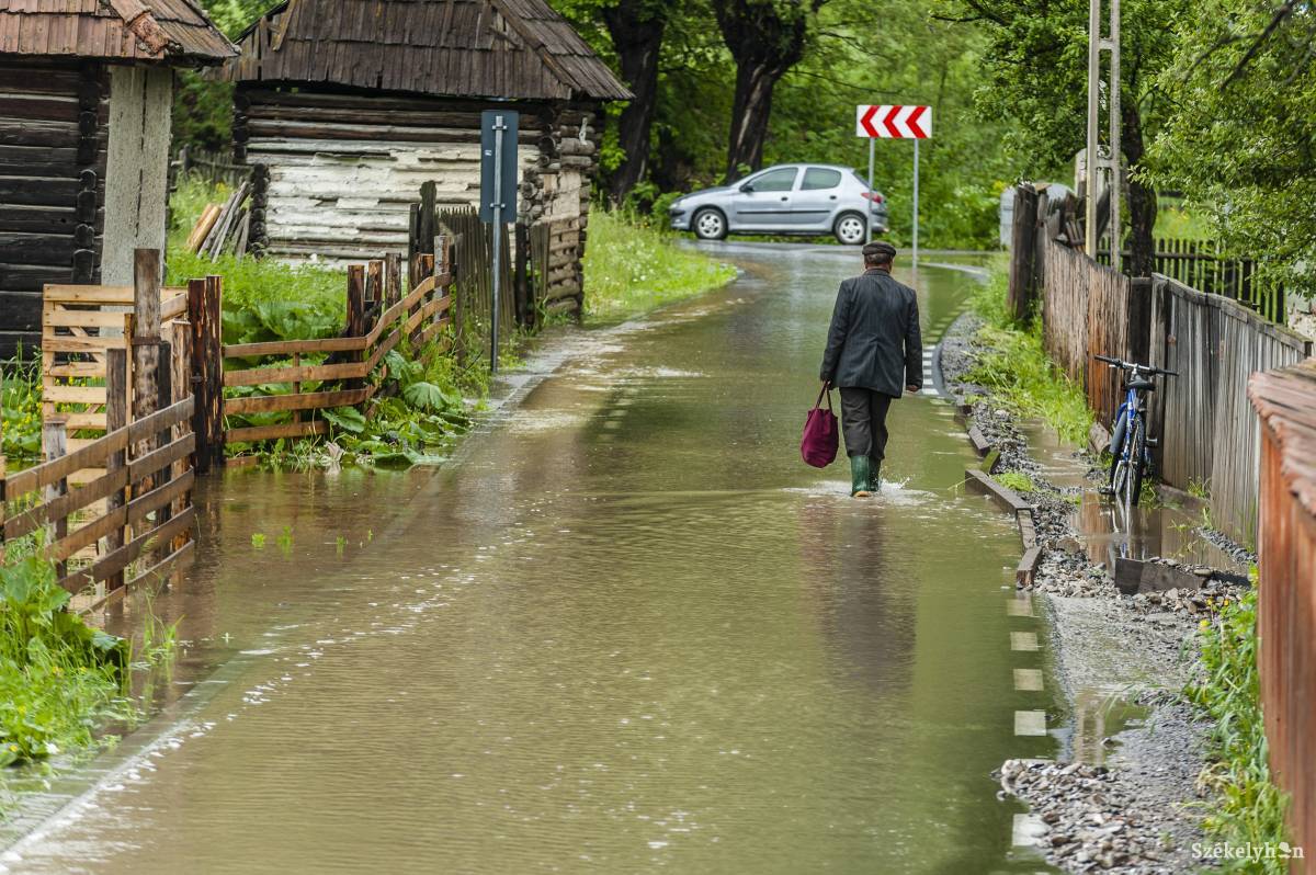 Elsőfokú árvízkészültség Hargita és Kovászna megyében is