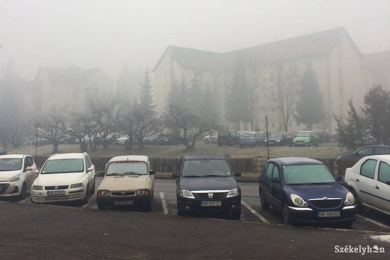 Köd van három erdélyi megyében