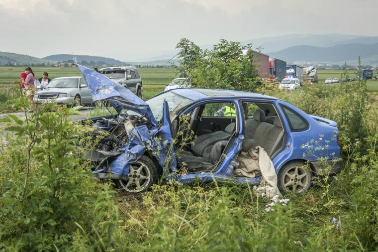 Több közúti baleset történt Hargita megyében tavalyhoz képest