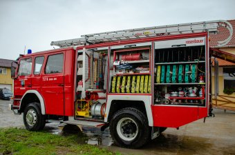 Tűzoltóautót vásárolt Csíkszentkirály önkormányzata