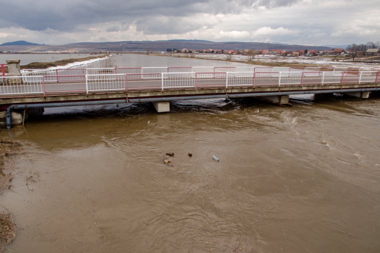 Több erdélyi folyót érint az első, illetve másodfokú árvízkészültség