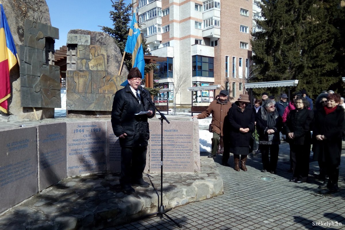 A kommunizmus áldozataira emlékeztek Csíkszeredában