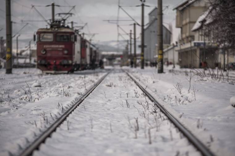 Nyolc vasúti járatot töröltek a havazás miatt