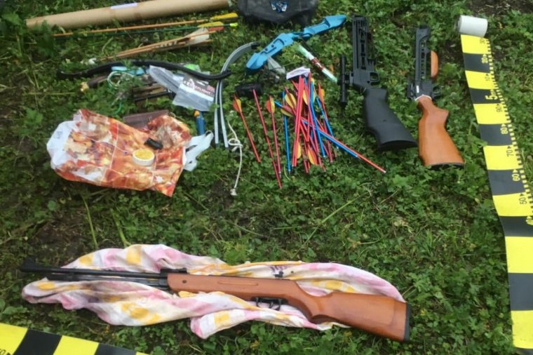 Kisebb fegyverarzenált találtak a rendőrök Hargita és Maros megyében