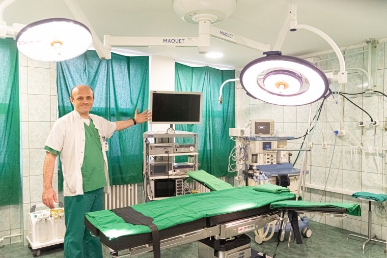 A csíkszeredai kórházé az egyik legmodernebb műtőblokk az országban
