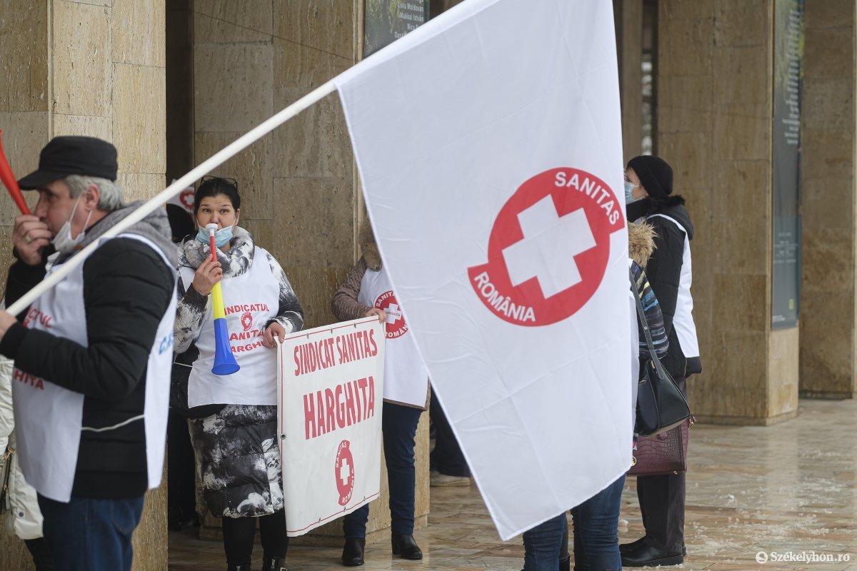 Tiltakozó akciókra készül a Sanitas egészségügyi szakszervezet