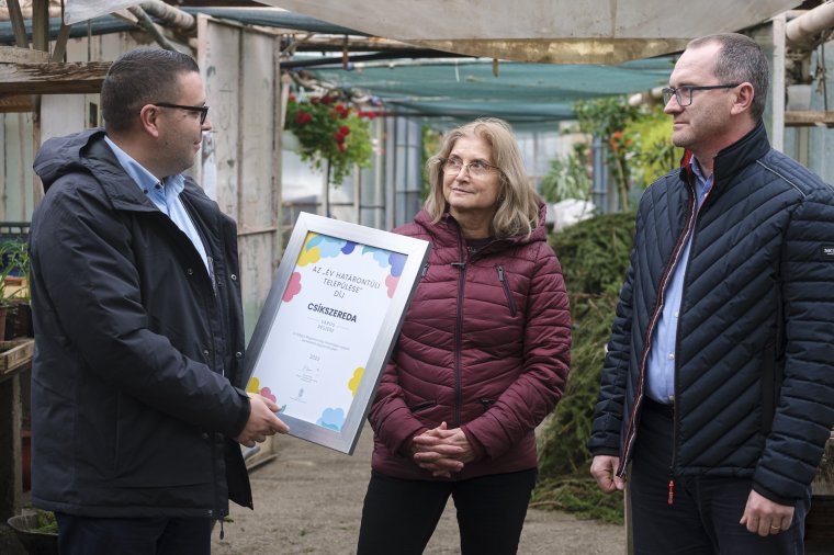 Rangos elismerést kapott a csíkszeredai városi kertészet