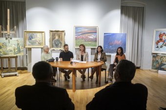 Újabb Gaál András-festményeket adományoztak a Csíki Székely Múzeumnak