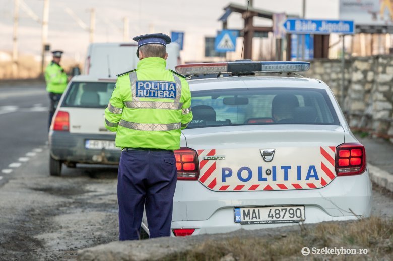 Egy nap alatt több mint 800 sofőrnek ugrott a jogosítványa alkohol, kábítószerezés, gyorshajtás miatt Romániában
