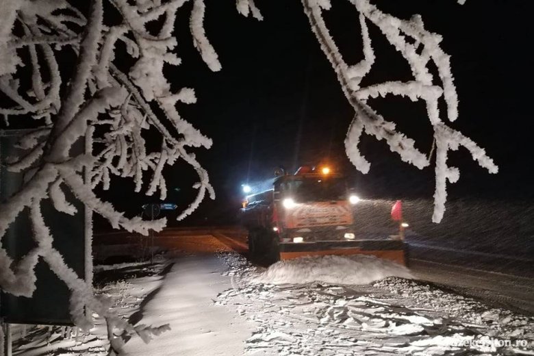 Áramkimaradást okozott a havazás több száz borszéki háztartásban