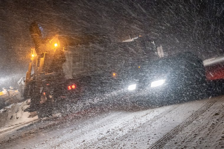 Huszonkét megyében okoztak károkat a hóviharok