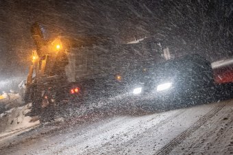 Vörös hóviharriasztást adtak ki a meteorológusok Konstanca, Tulcea, Galac és Brăila megyére