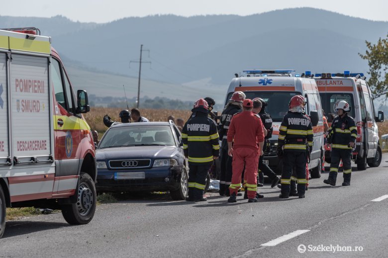 Halálos baleset Csíkszentmárton közelében