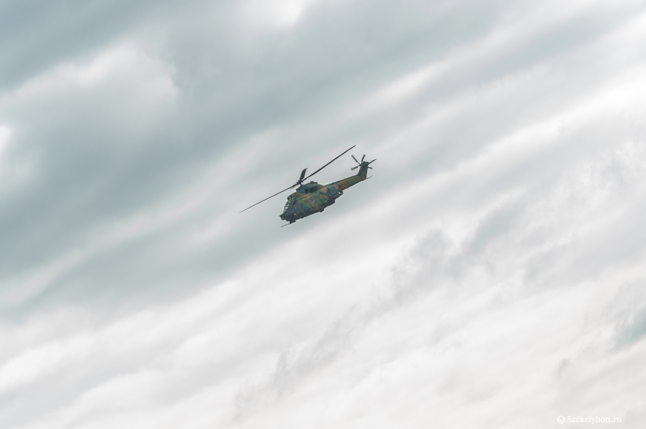Katonai helikopterek fognak repkedni Sepsiszentgyörgy környékén